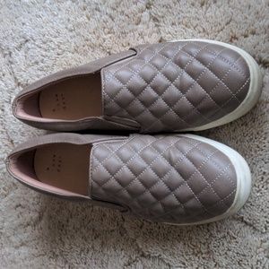 Grey slip on sneakers - size 8.5